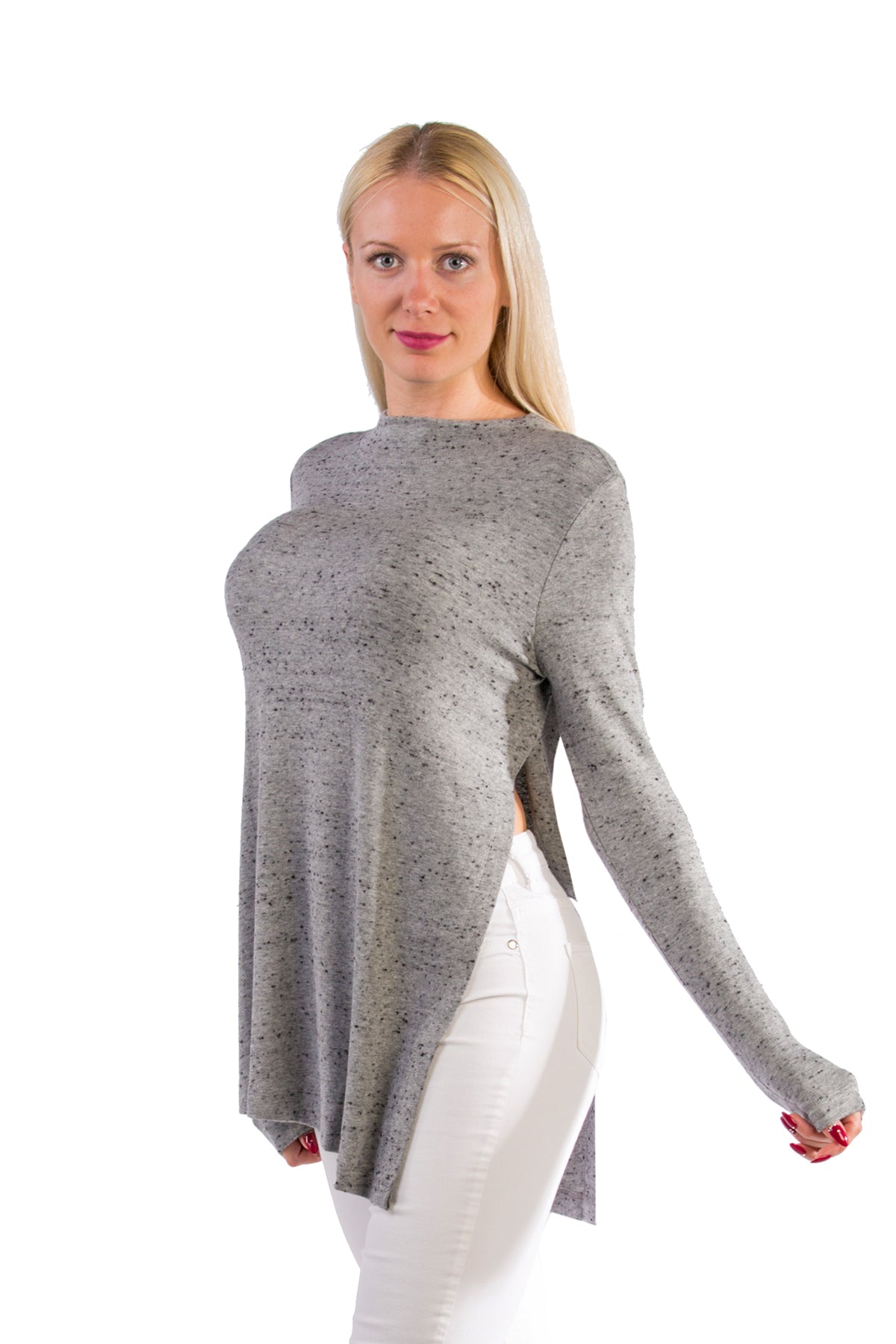 T-Shirt Maniche Lunghe - Paprika