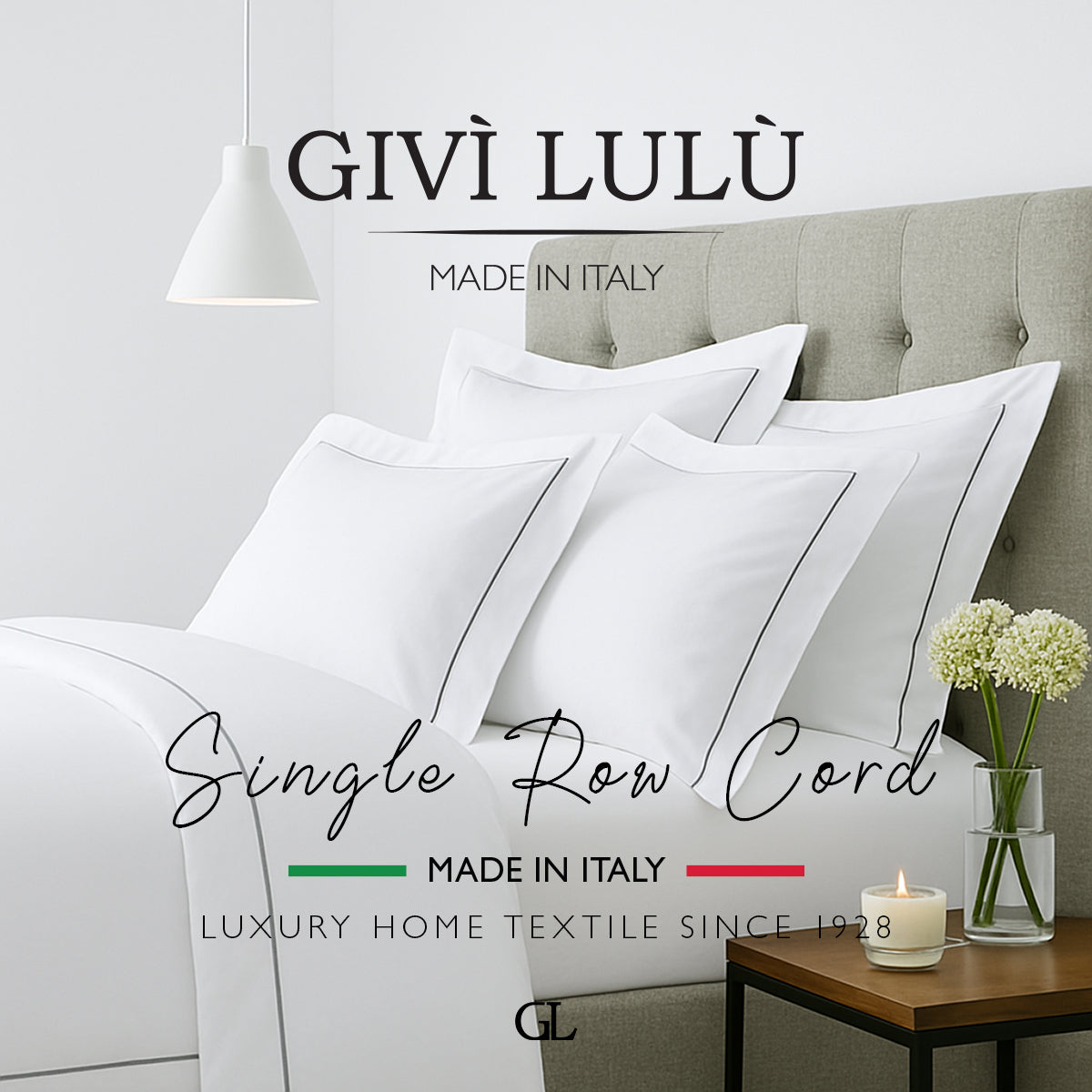 Single Row Cord Bed Linen Collection