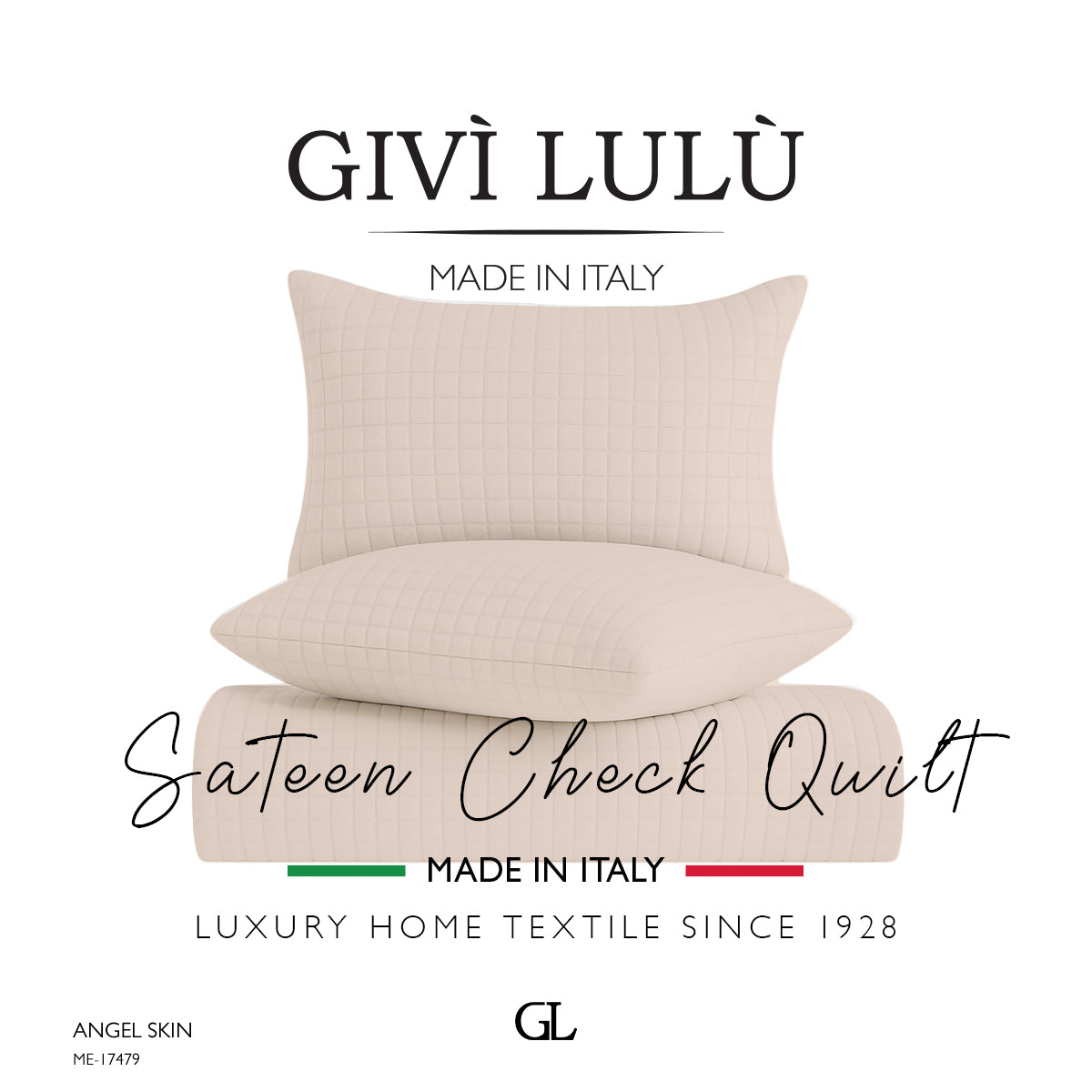 Check Quilt Summer - ANGEL SKIN