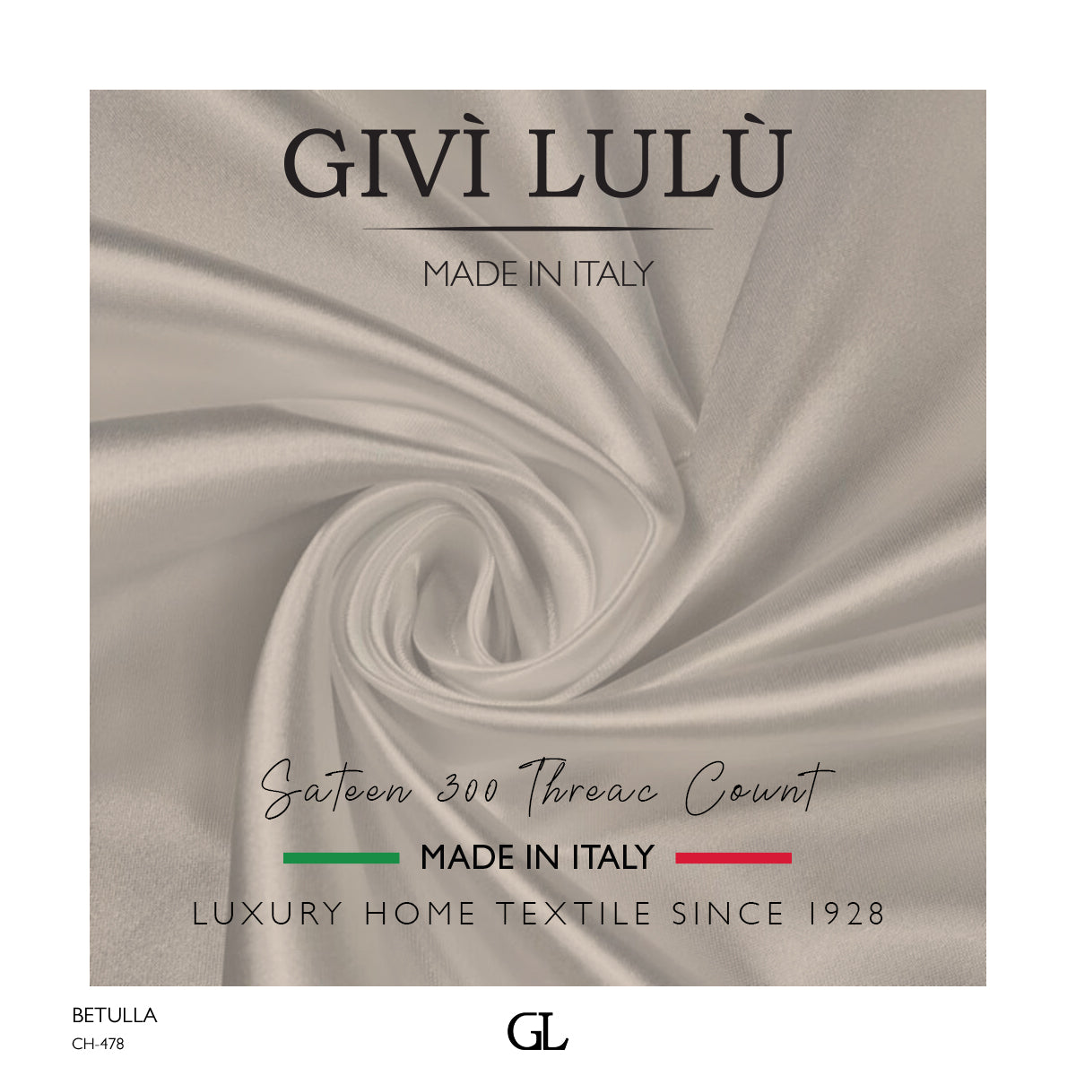 300 Thread Count Sateen Fabrics - BETULLA