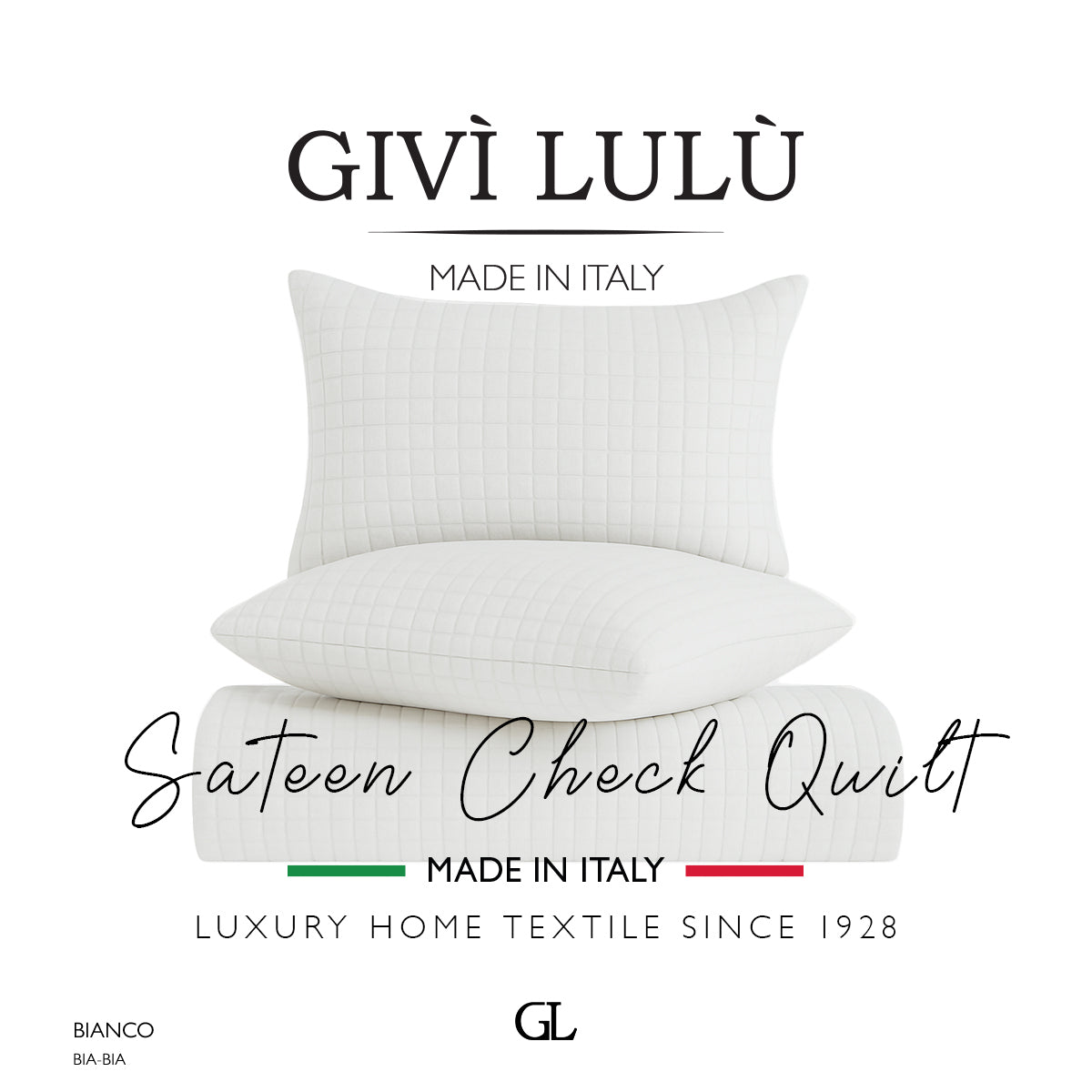 Check Quilt Summer - Bianco