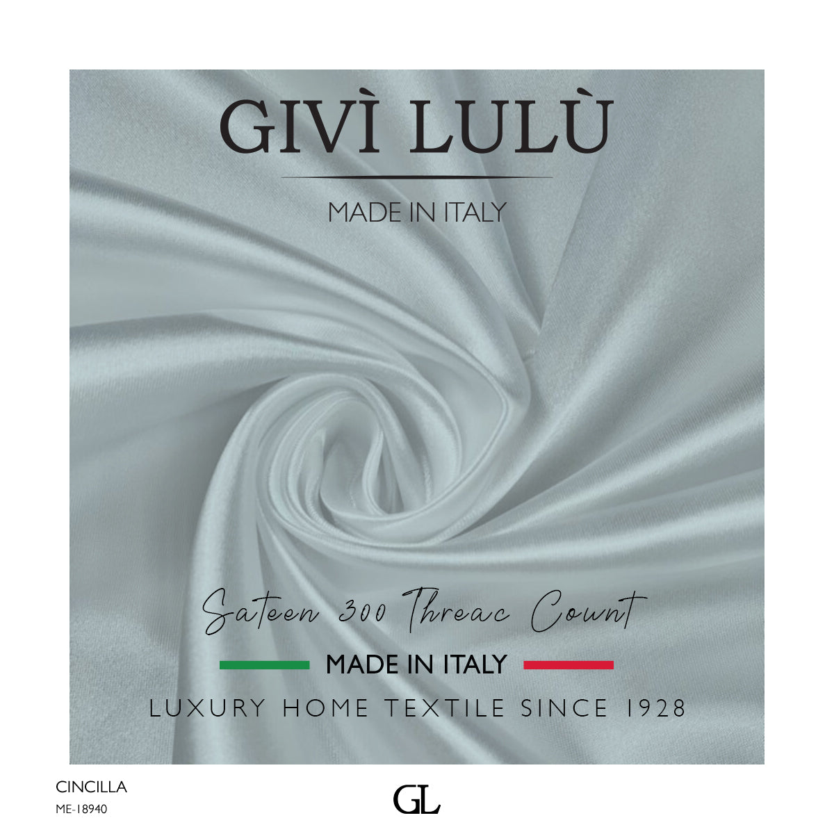 300 Thread Count Sateen Fabrics - cincilla