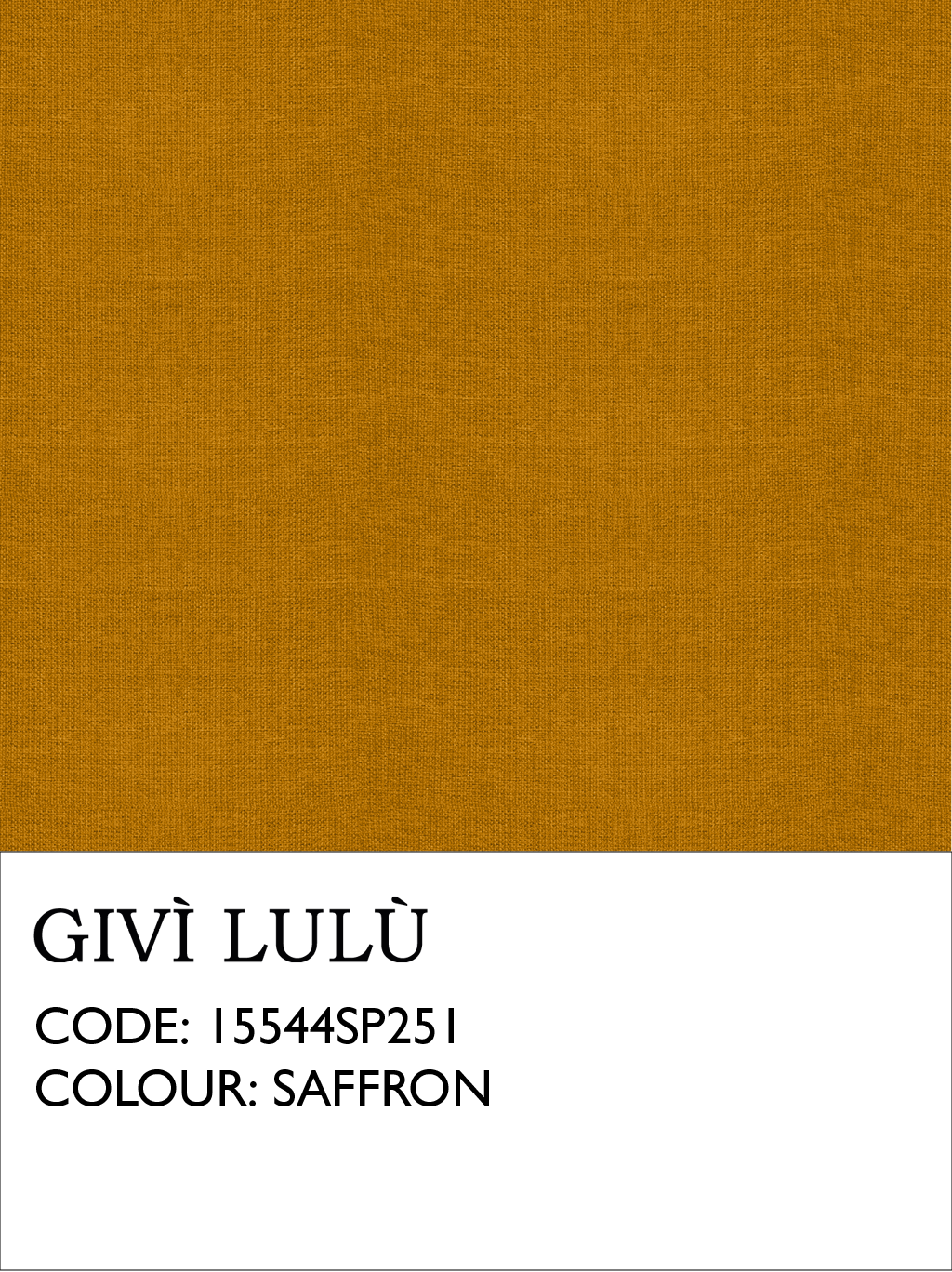 100% Linen Fabrics - Saffron
