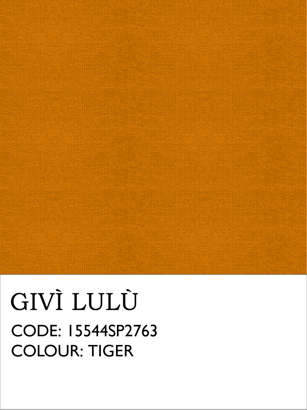 100% Linen Fabrics - Tiger