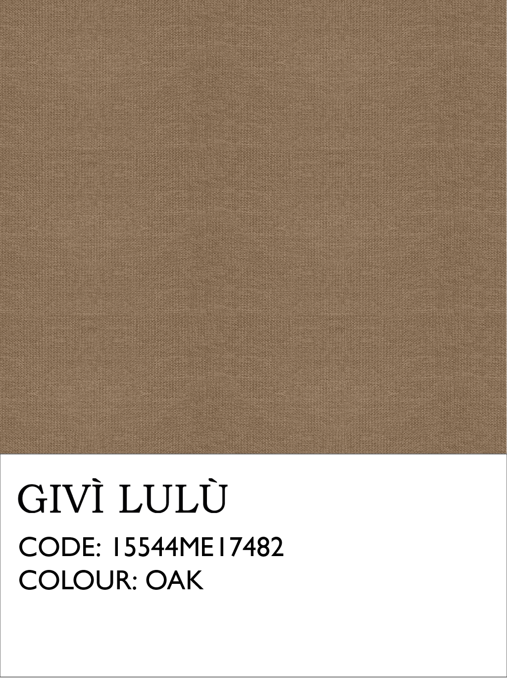100% Linen Fabrics - Oak