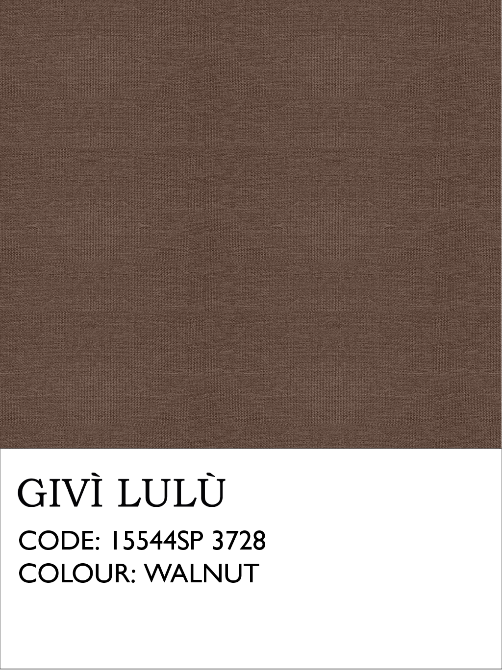 100% Linen Fabrics - Walnut