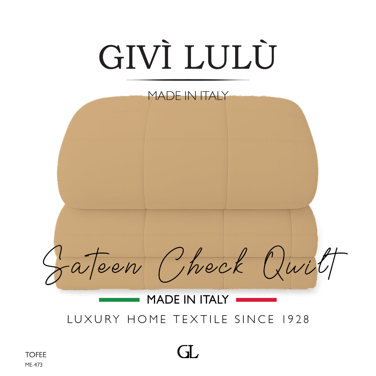 Check Quilt Winter - TOFEE