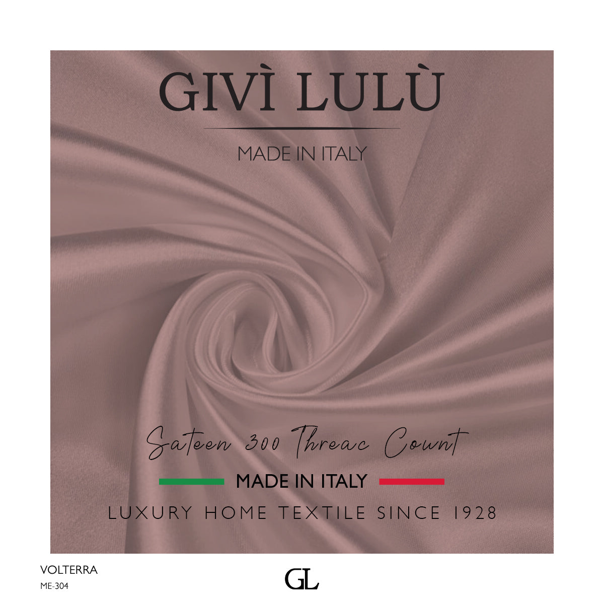 300 Thread Count Sateen Fabrics - VOLTERRA