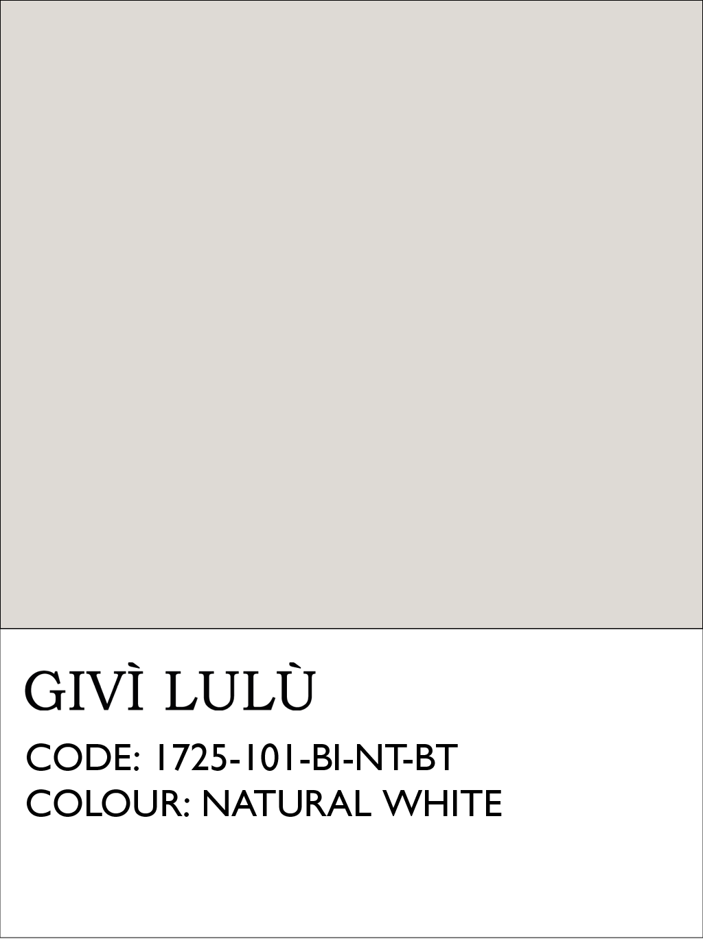 Tessuto Percalle 200 Thread Count - NATURAL WHITE