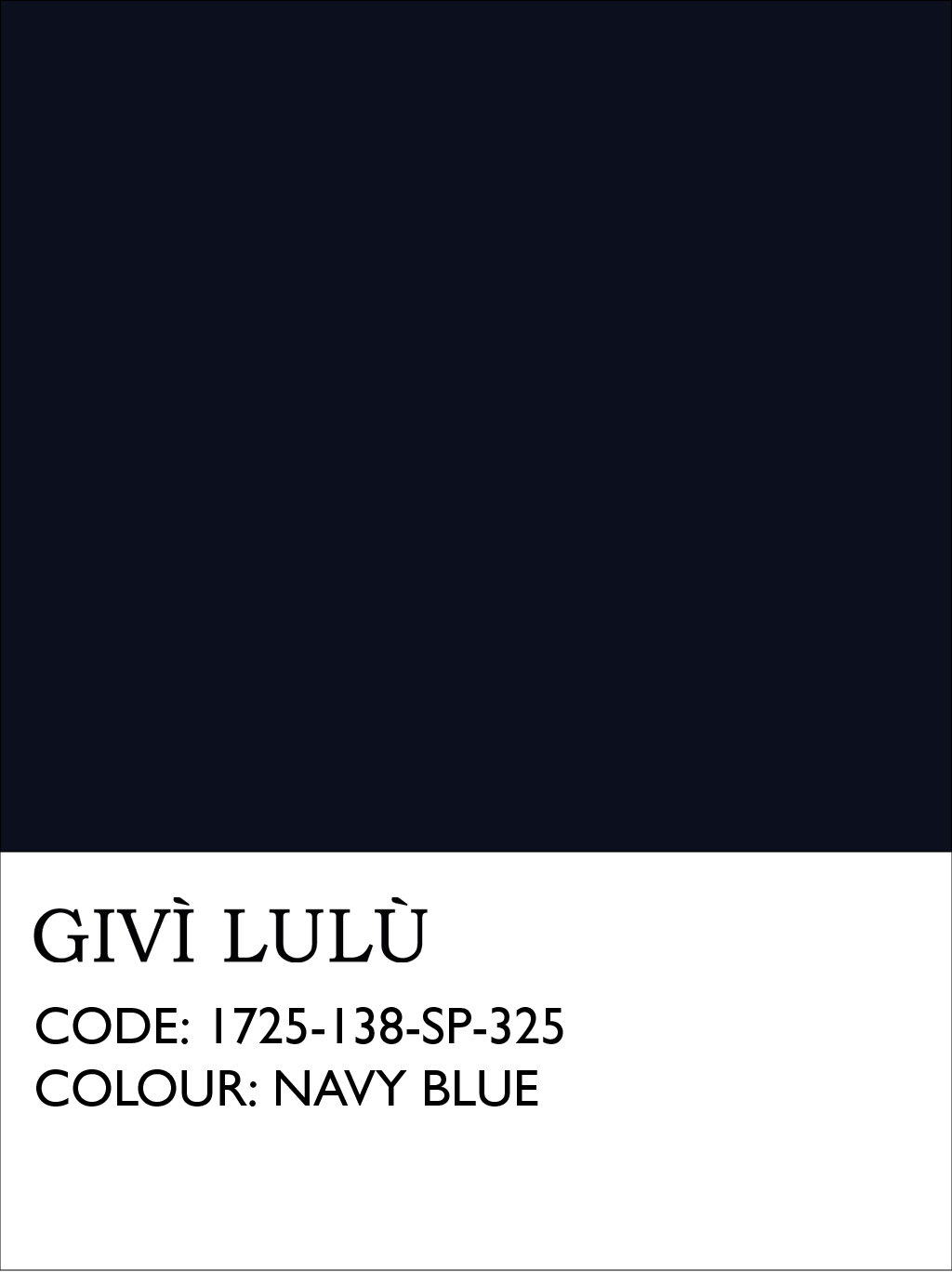 Tessuto Percalle 200 Thread Count - Navy Blue