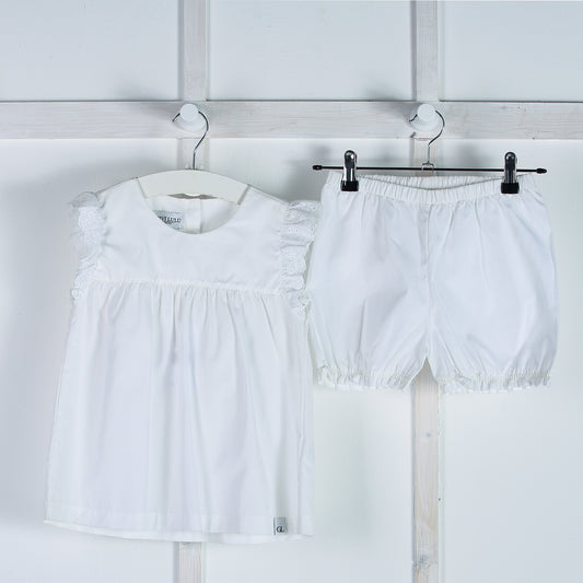 Короткий пижамный комплект для девочек Anastasia