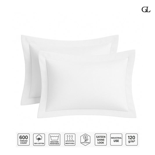 600 Fili Sateen Federe 4 Volani