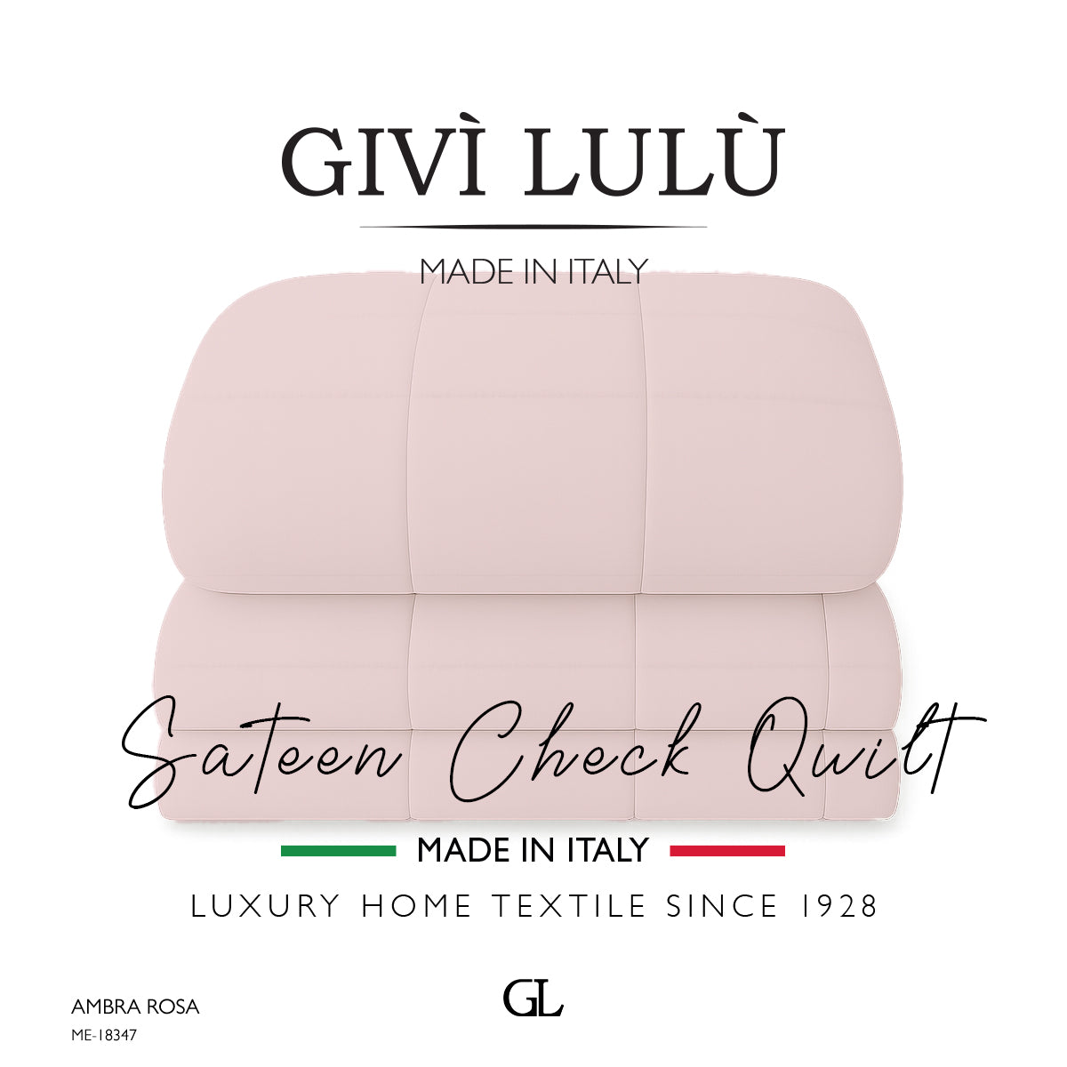 Check Quilt Winter - ambra rosa