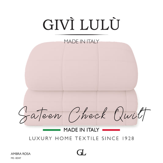 Check Quilt Winter - ambra rosa