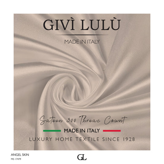300 Thread Count Sateen Fabrics - ANGEL SKIN