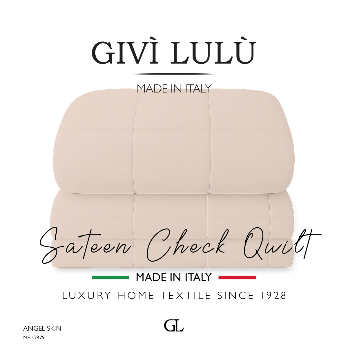 Check Quilt Winter - ANGEL SKIN