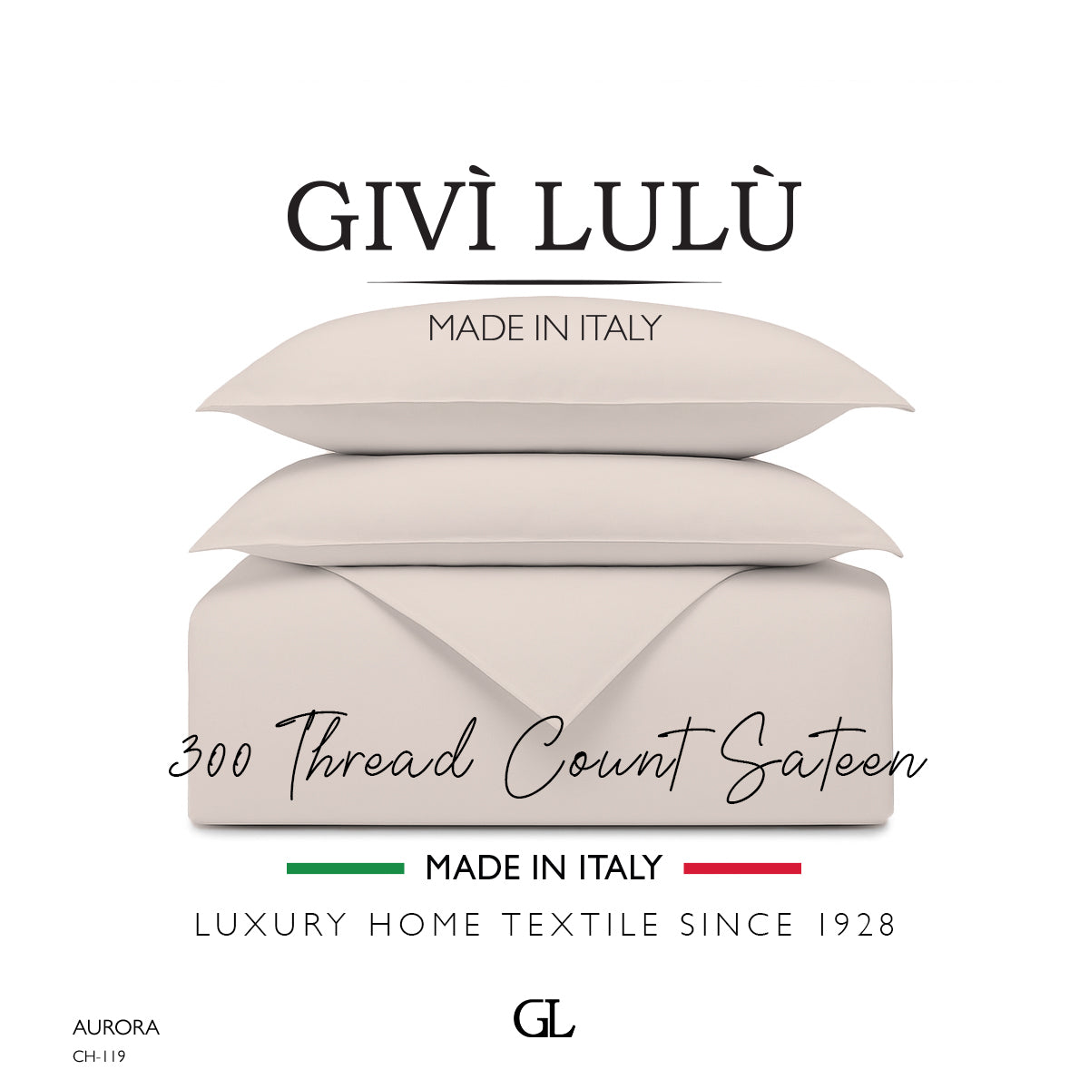 Solid 300 Thread Count - aurora