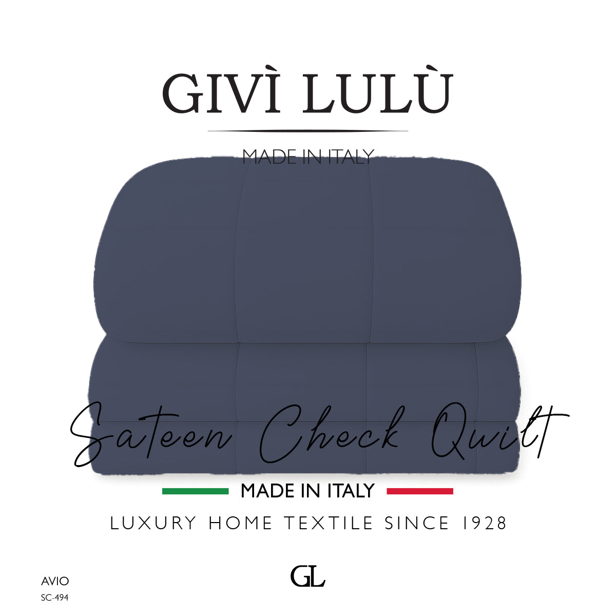 Check Quilt Winter - Avio