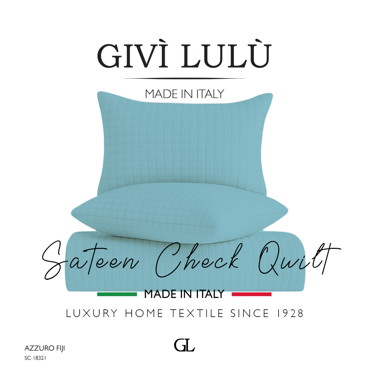 Check Quilt Summer - AZZURO FIJI