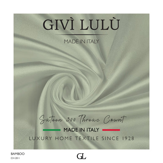 300 Thread Count Sateen Fabrics - BAMBOO