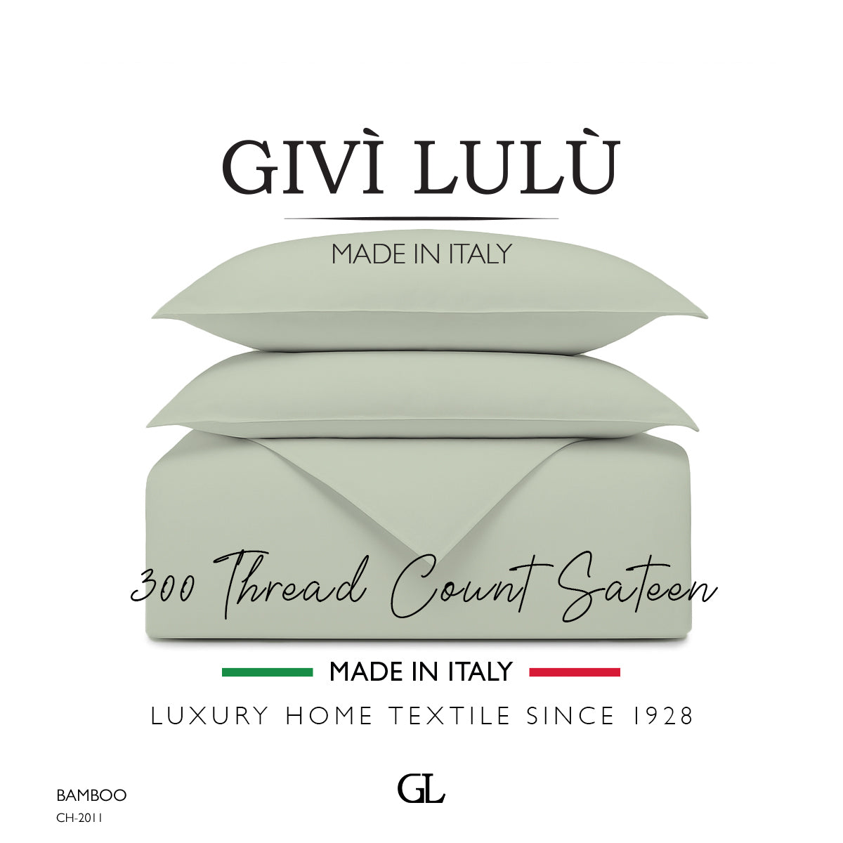 Solid 300 Thread Count - bamboo