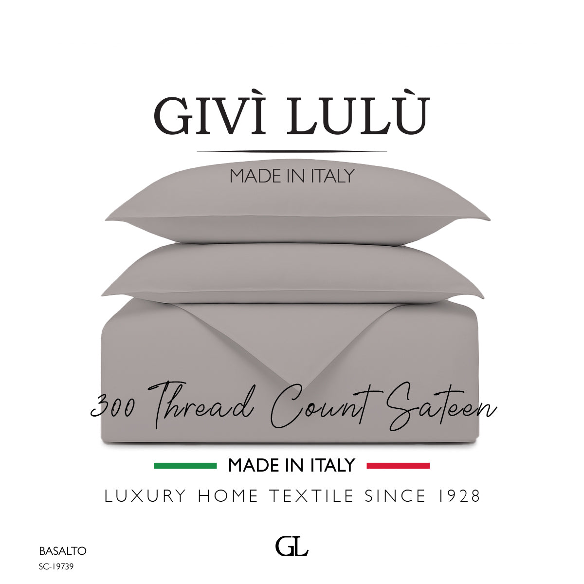 Solid 300 Thread Count - basalto