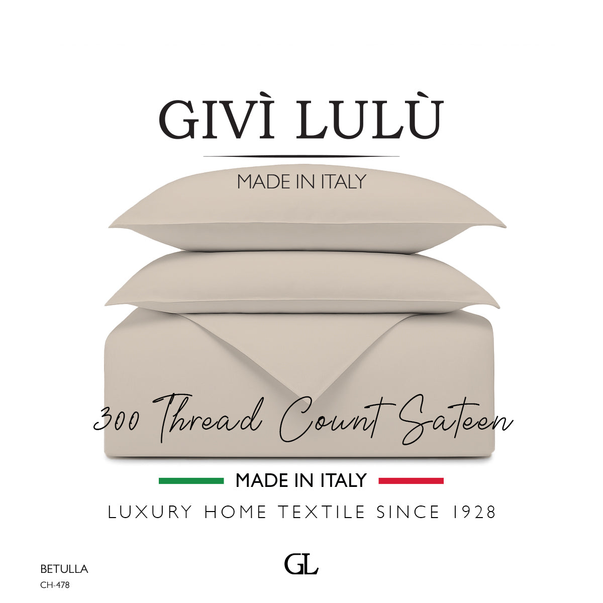 Solid 300 Thread Count - betulla