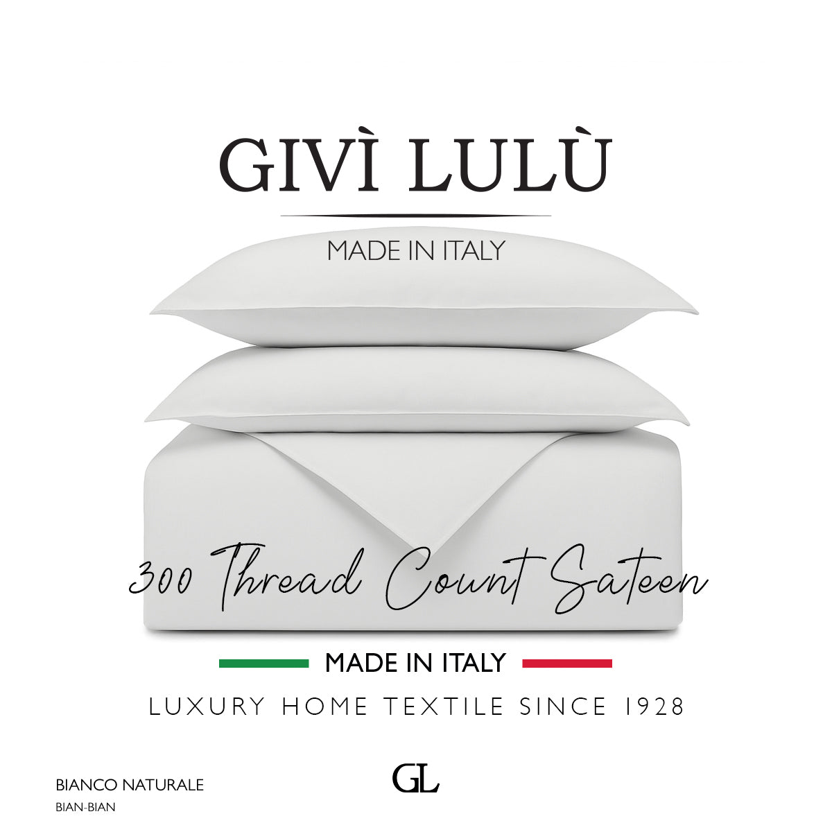 Solid 300 Thread Count - bianco naturale