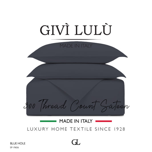 Solid 300 Thread Count - blue hole