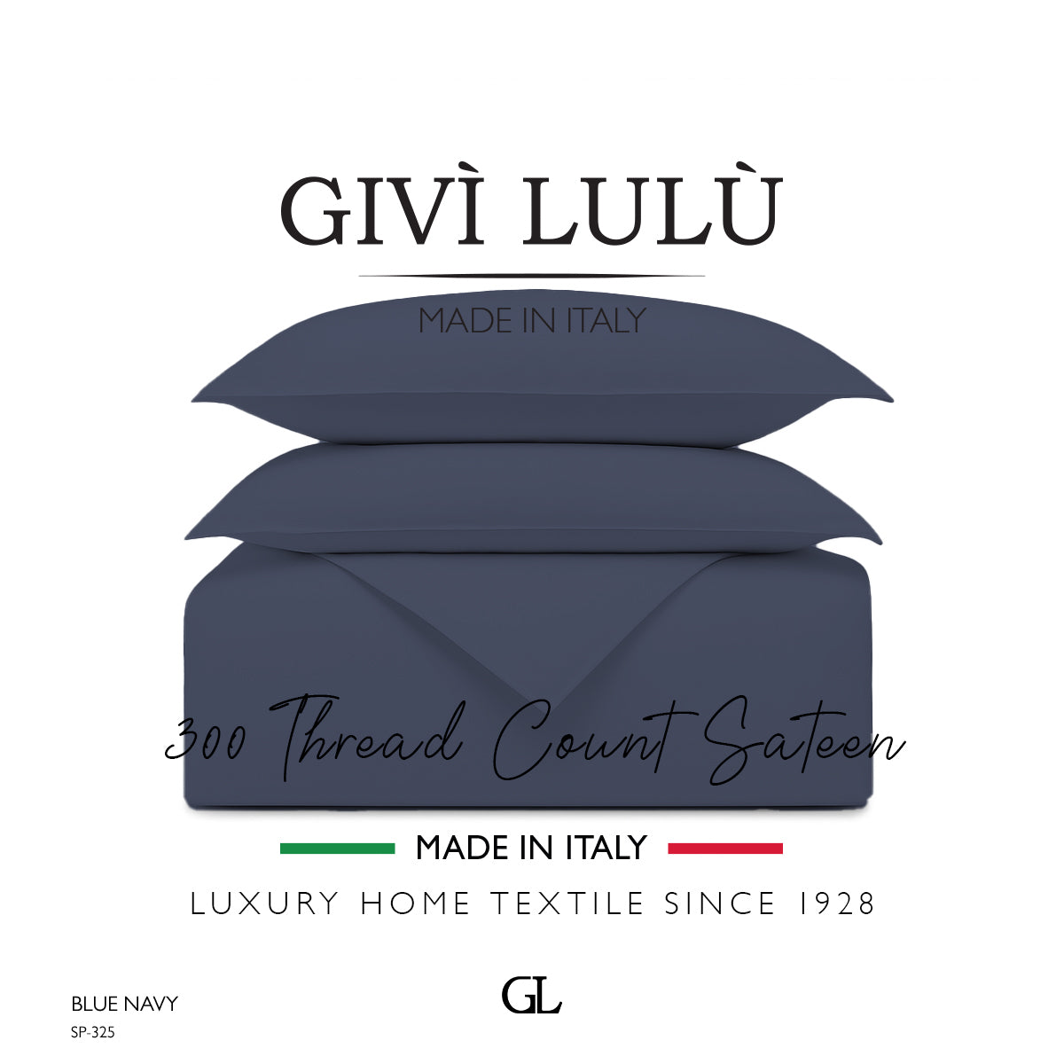 Solid 300 Thread Count - blue navy