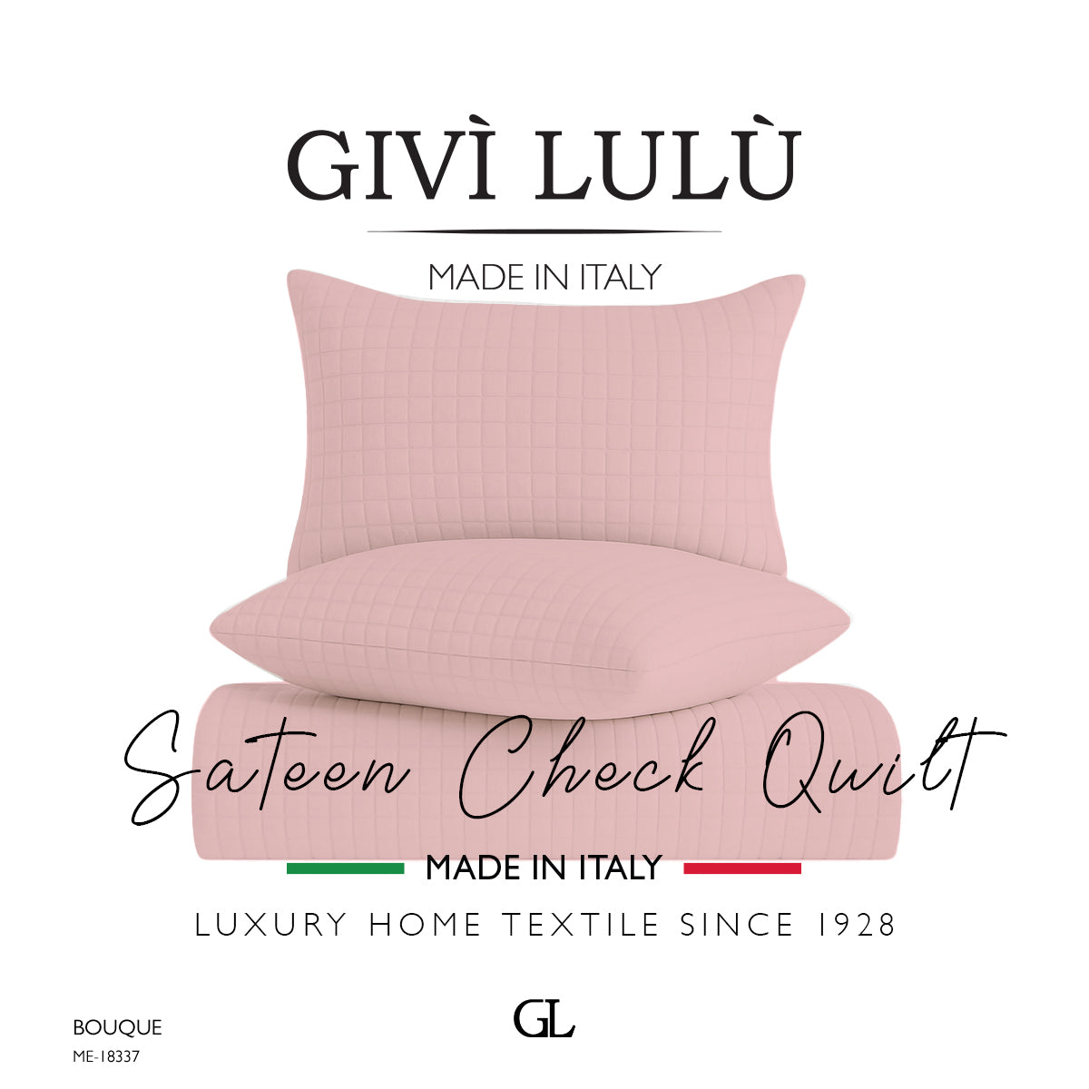Check Quilt Summer - BOUQUE