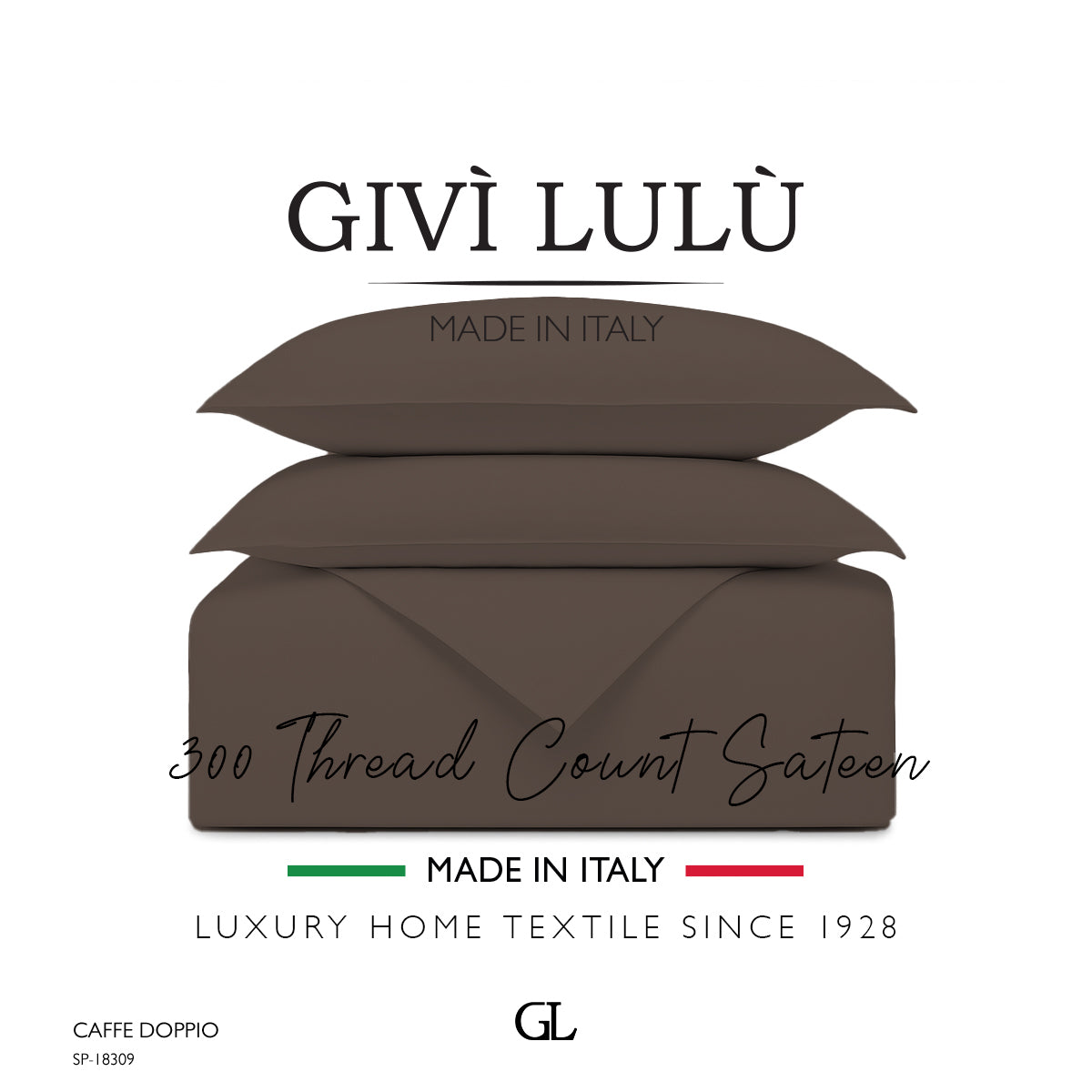 Solid 300 Thread Count - caffe doppio