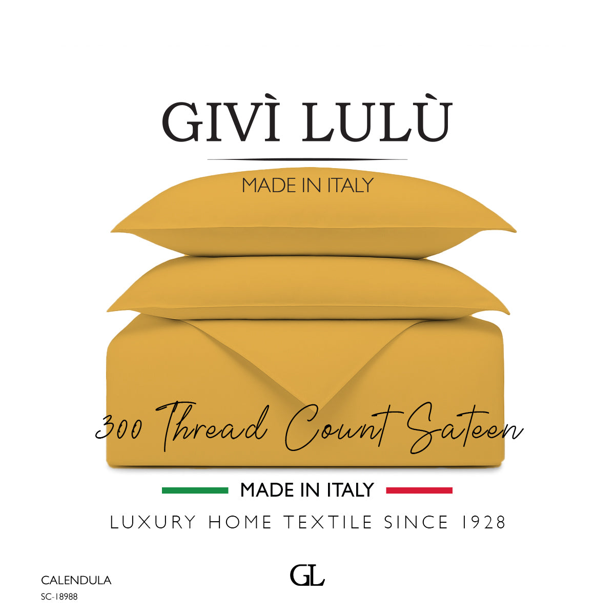 Solid 300 Thread Count - calendula