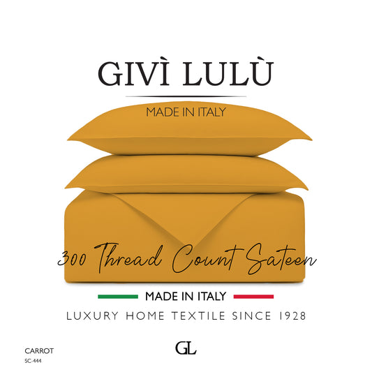 Solid 300 Thread Count - carrot