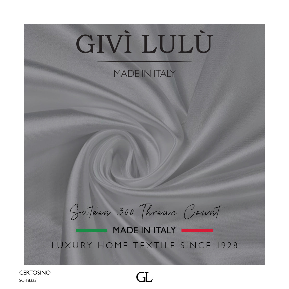 300 Thread Count Sateen Fabrics - CERTOSINO