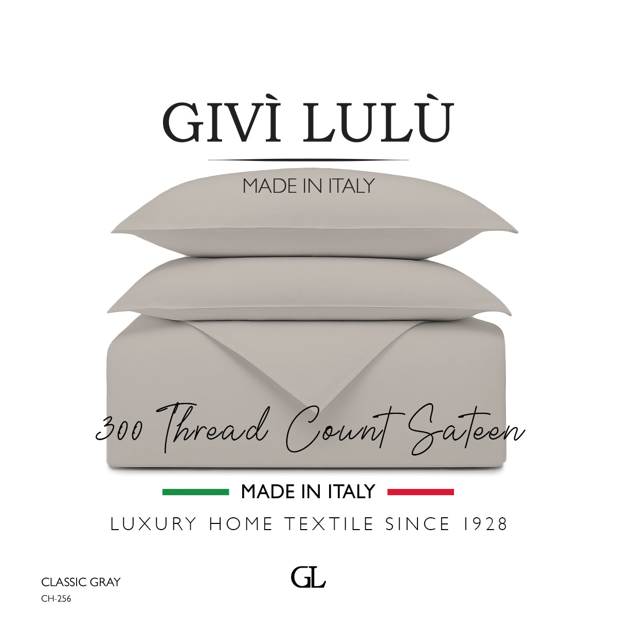 Solid 300 Thread Count - classic gray