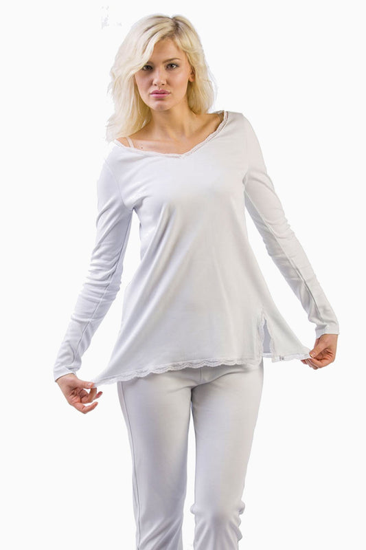 Completo Pigiama Donna Con Maniche Lunghe - Karina