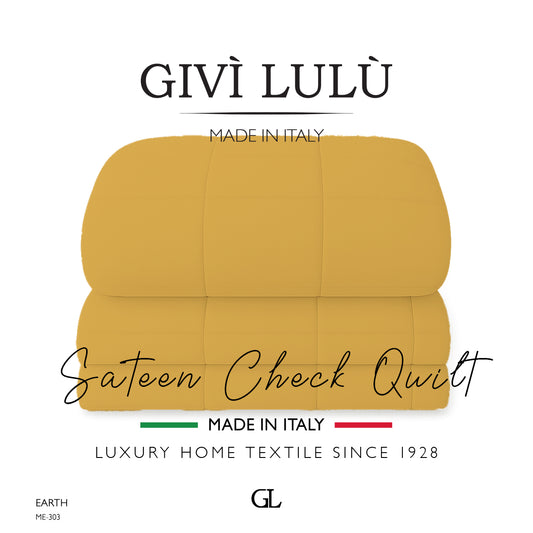 Check Quilt Winter - EARTH