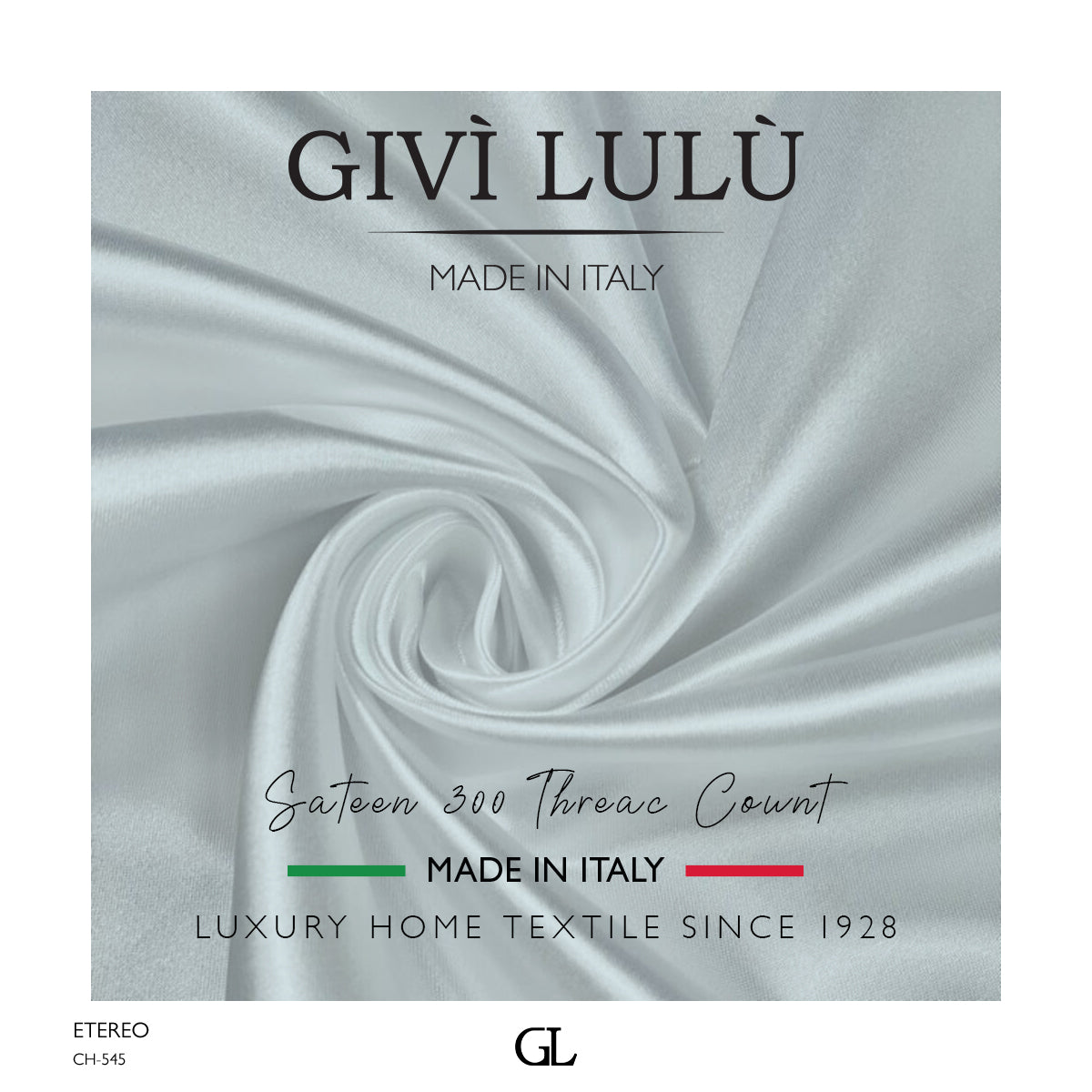 300 Thread Count Sateen Fabrics - ETEREO