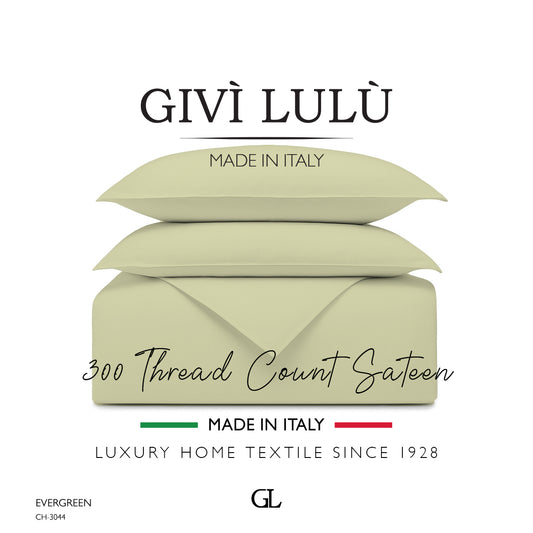 Solid 300 Thread Count - evergreen