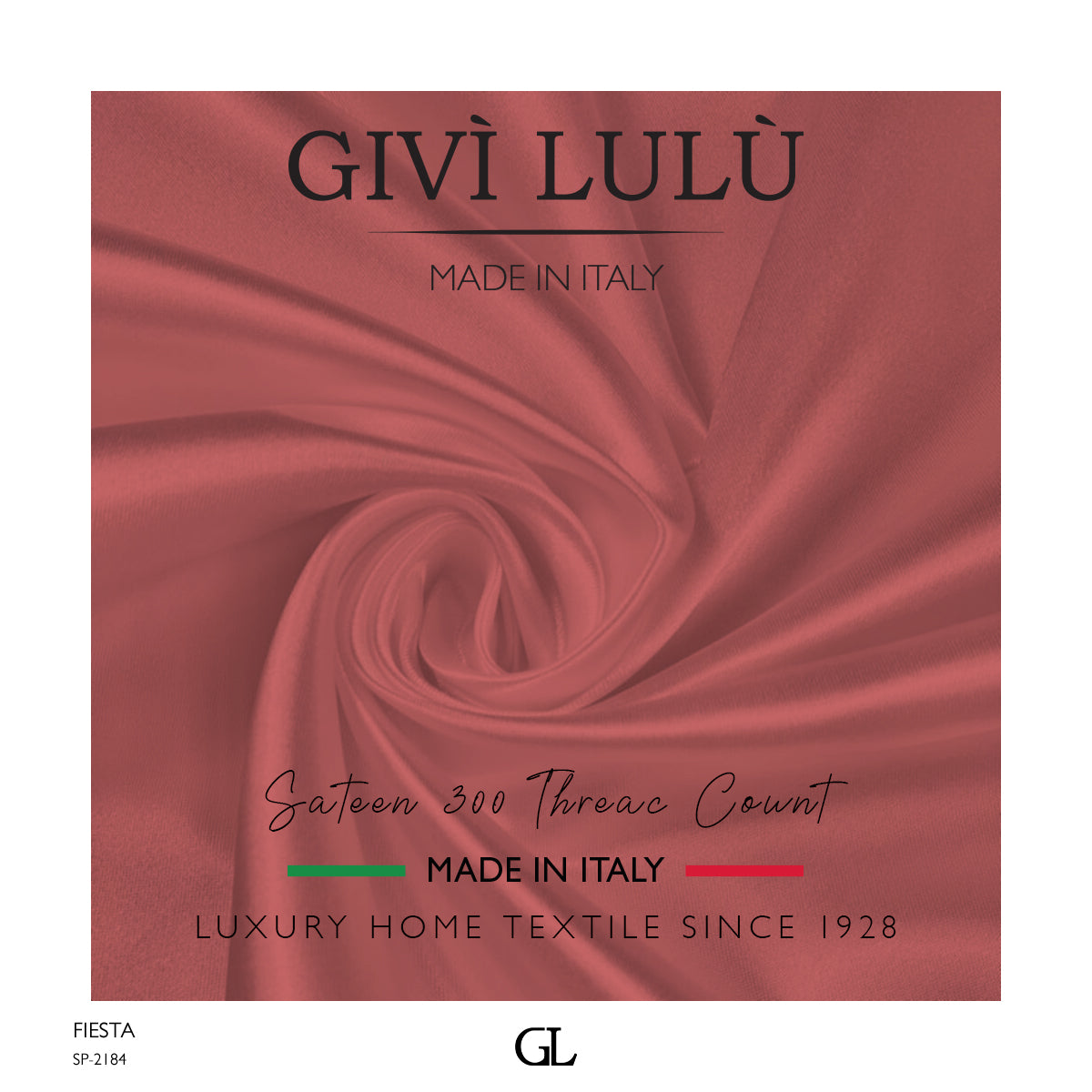 300 Thread Count Sateen Fabrics - FIESTA