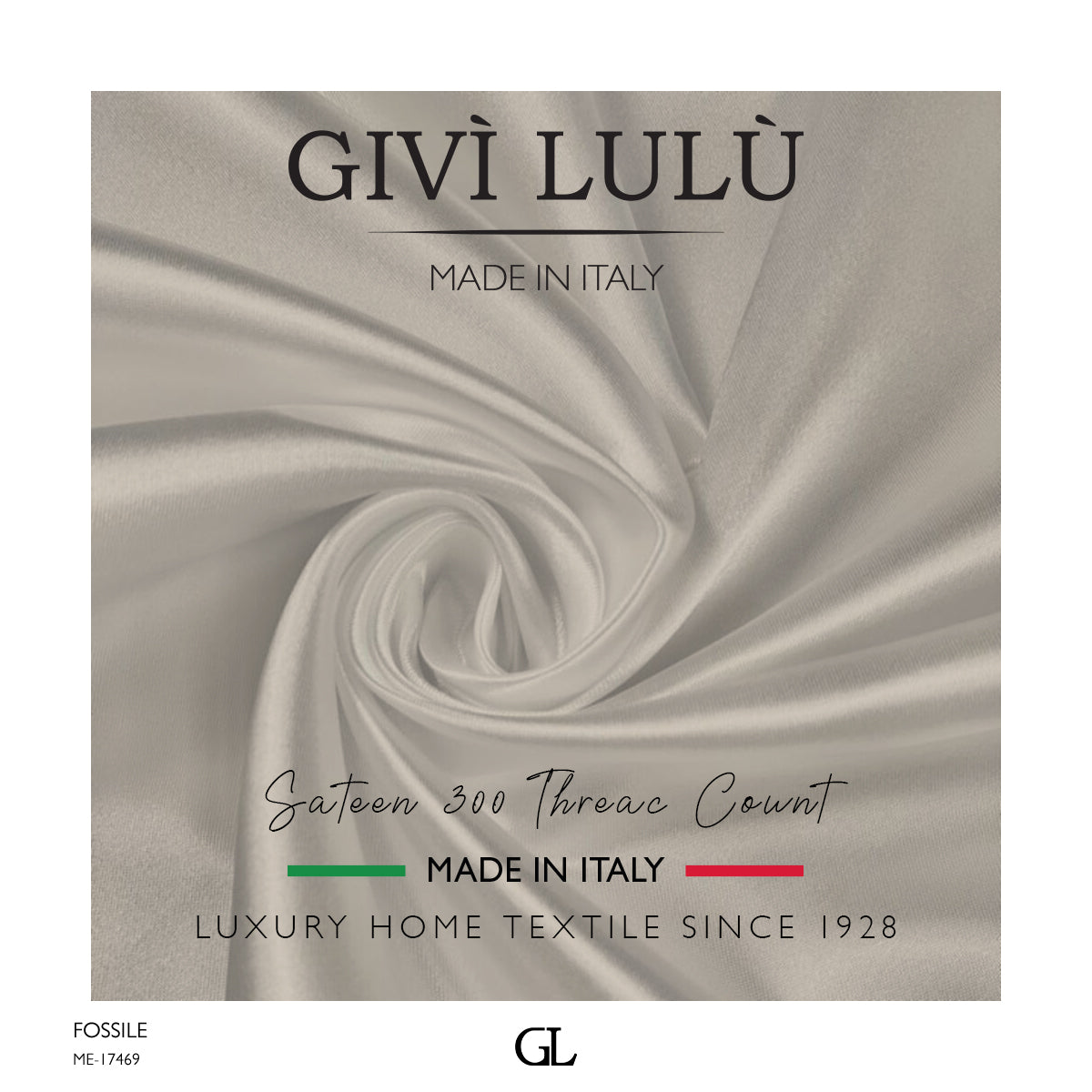 300 Thread Count Sateen Fabrics - FOSSILE