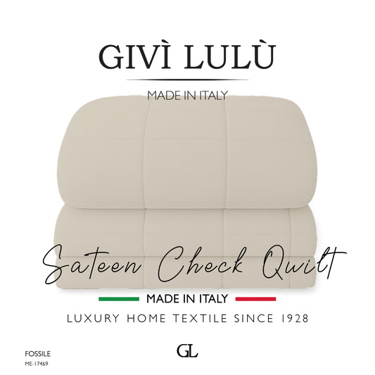 Check Quilt Winter - FOSSILE