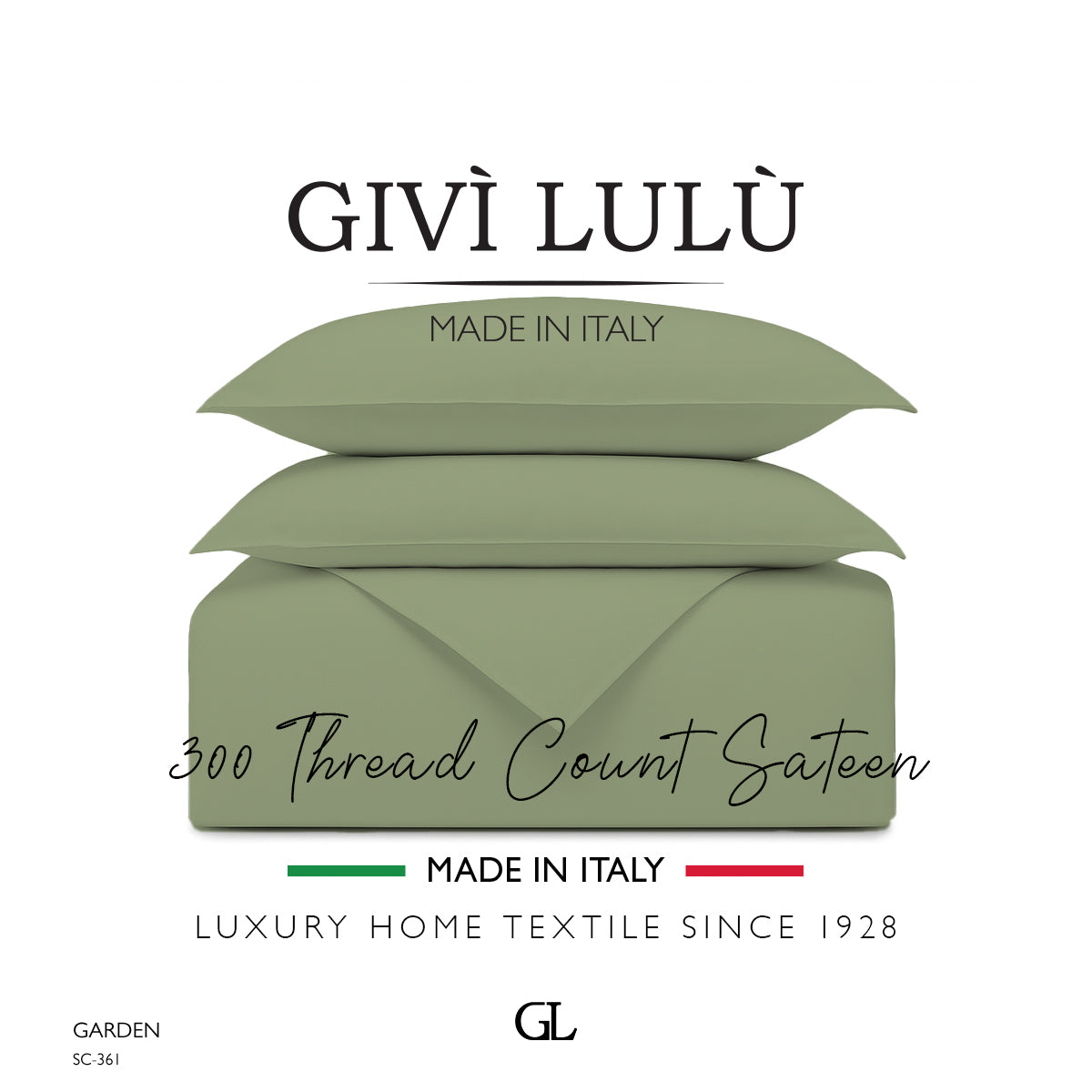 Solid 300 Thread Count - garden