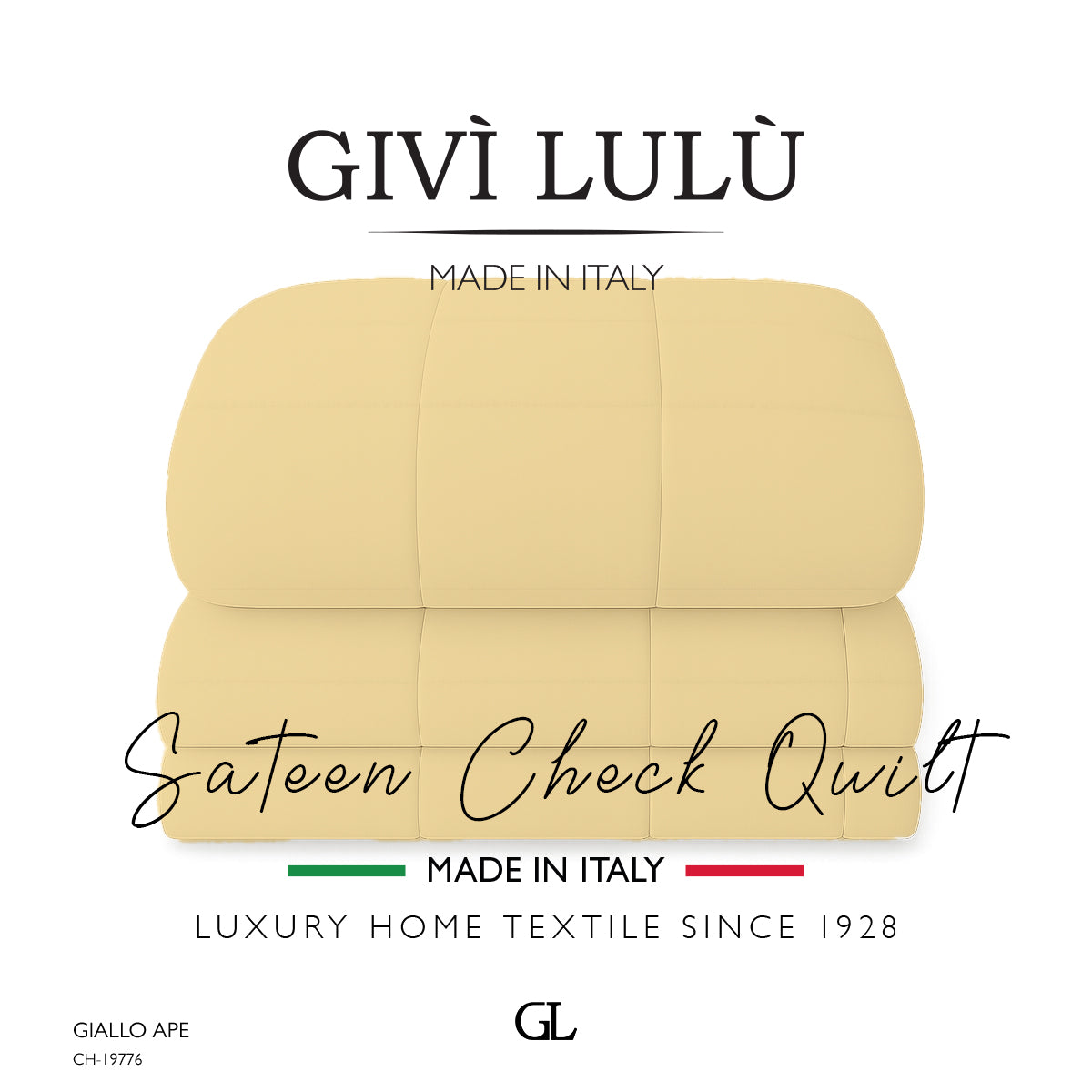 Check Quilt Winter - GIALLO APE