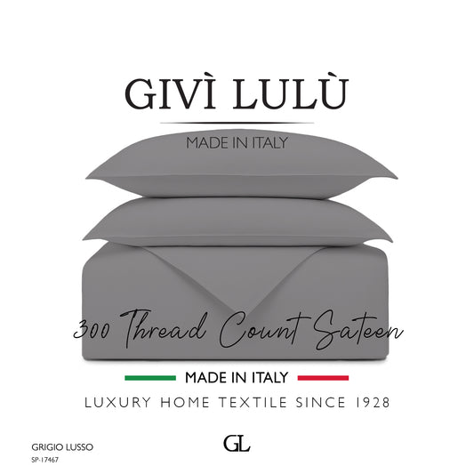 Solid 300 Thread Count - grigio lusso