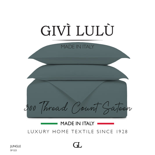 Solid 300 Thread Count - jungle