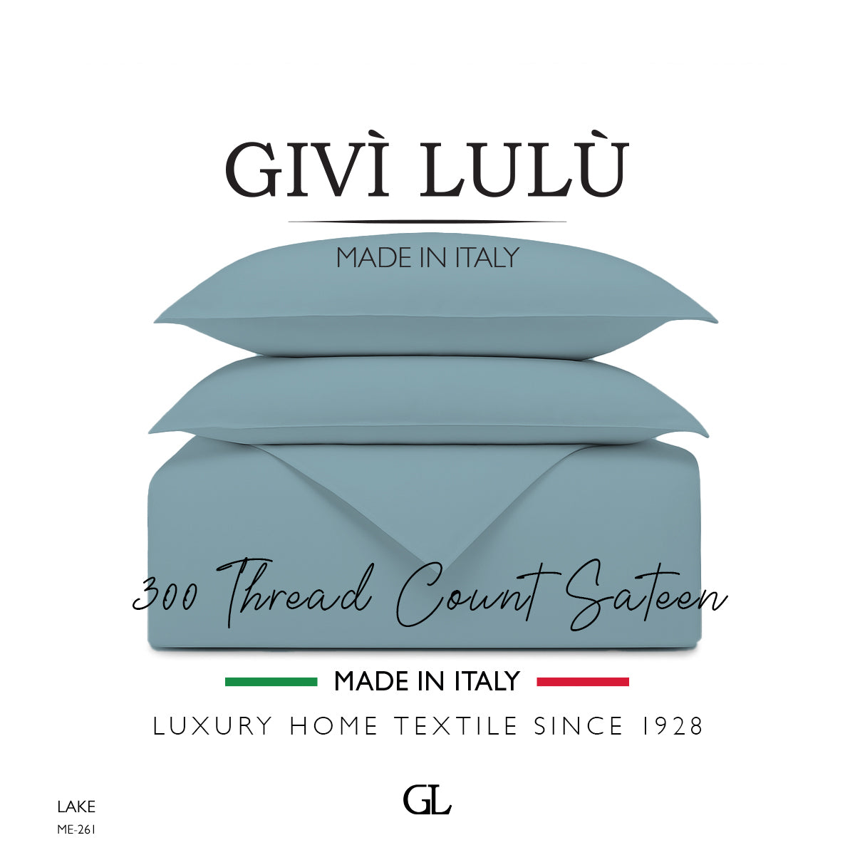 Solid 300 Thread Count - lake