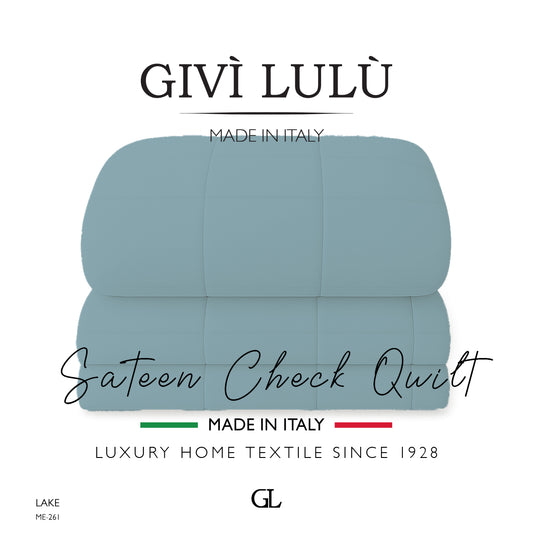 Check Quilt Winter - LAKE