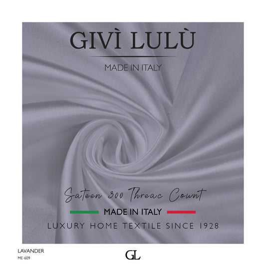 300 Thread Count Sateen Fabrics - LAVANDER